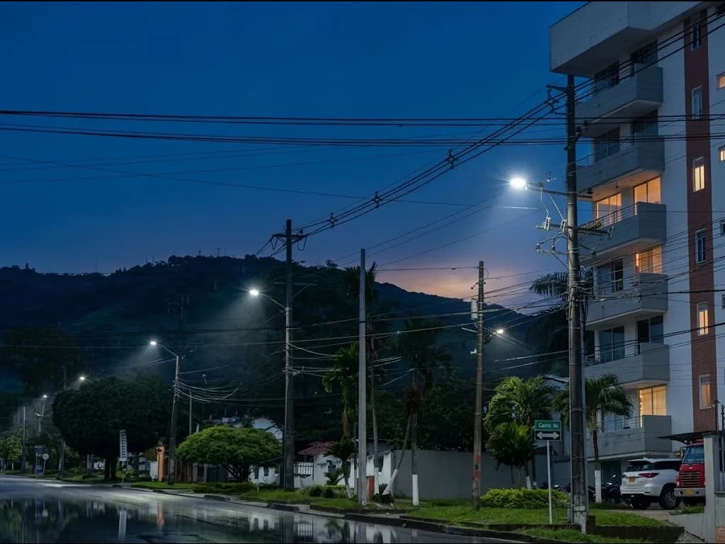 Alumbrado LED Alborada — Alborada · Villavicencio